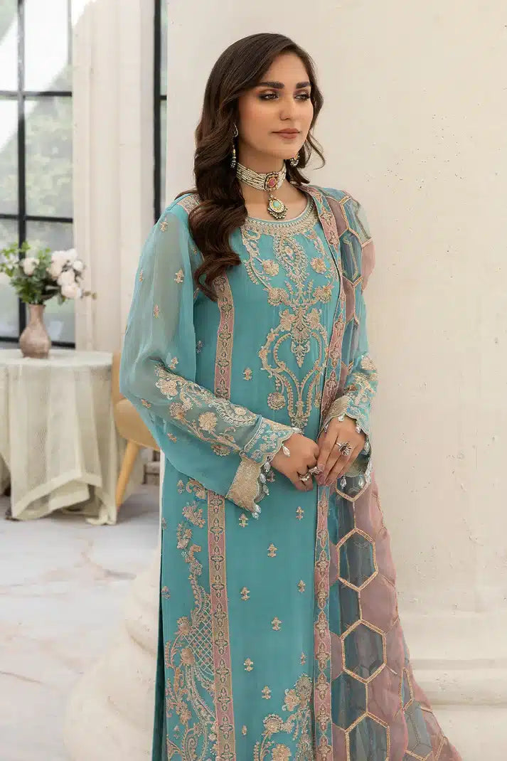 Imrozia Premium | Naqsh Formals 23 | M-56 Maisie - Hoorain Designer Wear - Pakistani Ladies Branded Stitched Clothes in United Kingdom, United states, CA and Australia