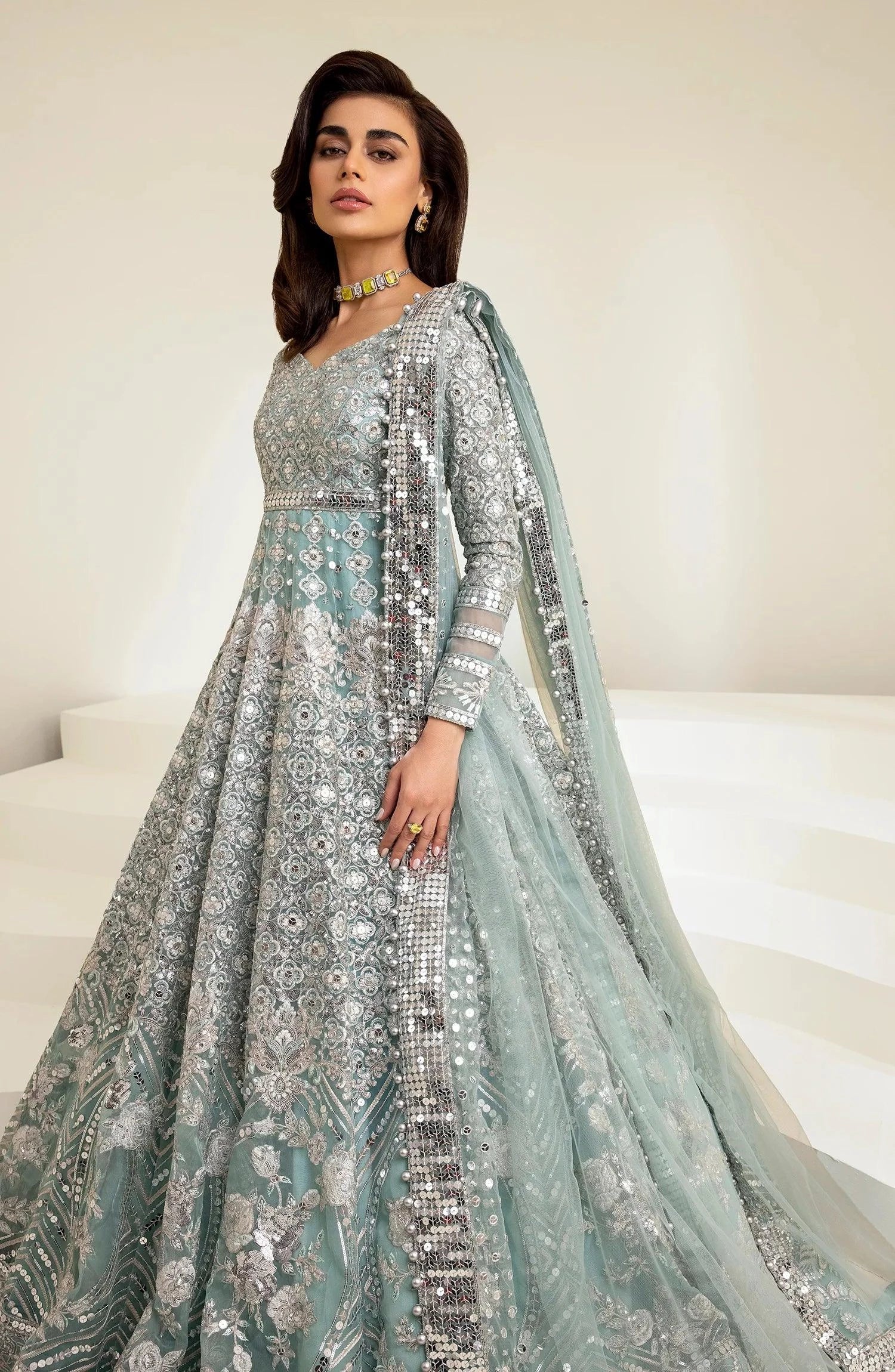 Maryum N Maria | The Brides 23 | Soft Hint (MS23-531) - Pakistani Clothes for women, in United Kingdom and United States