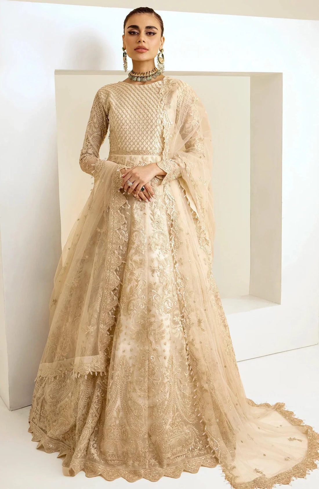 Maryum N Maria | The Brides 23 | Shroom (MS23-538) - Pakistani Clothes for women, in United Kingdom and United States