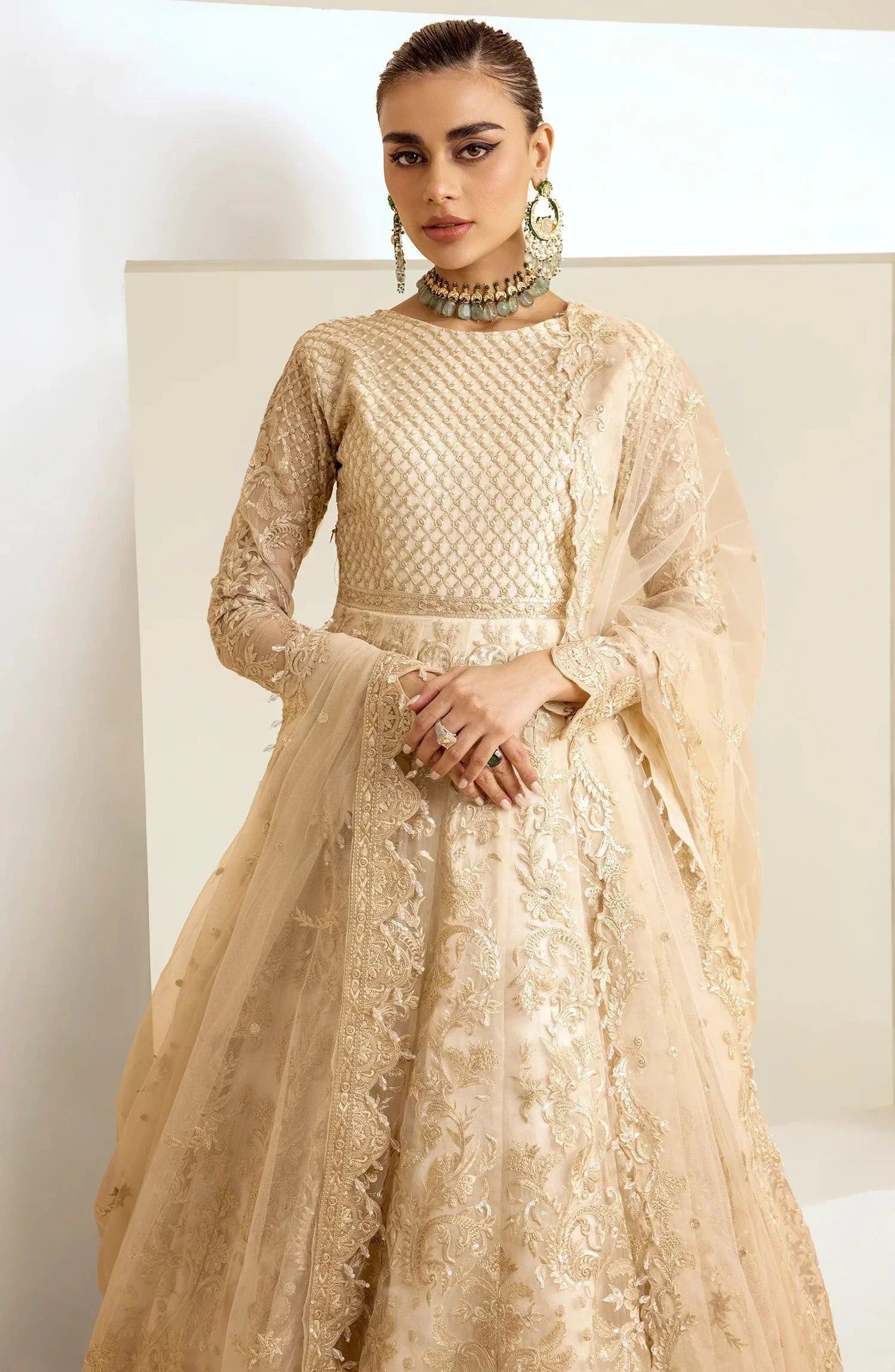 Maryum N Maria | The Brides 23 | Shroom (MS23-538) - Pakistani Clothes for women, in United Kingdom and United States