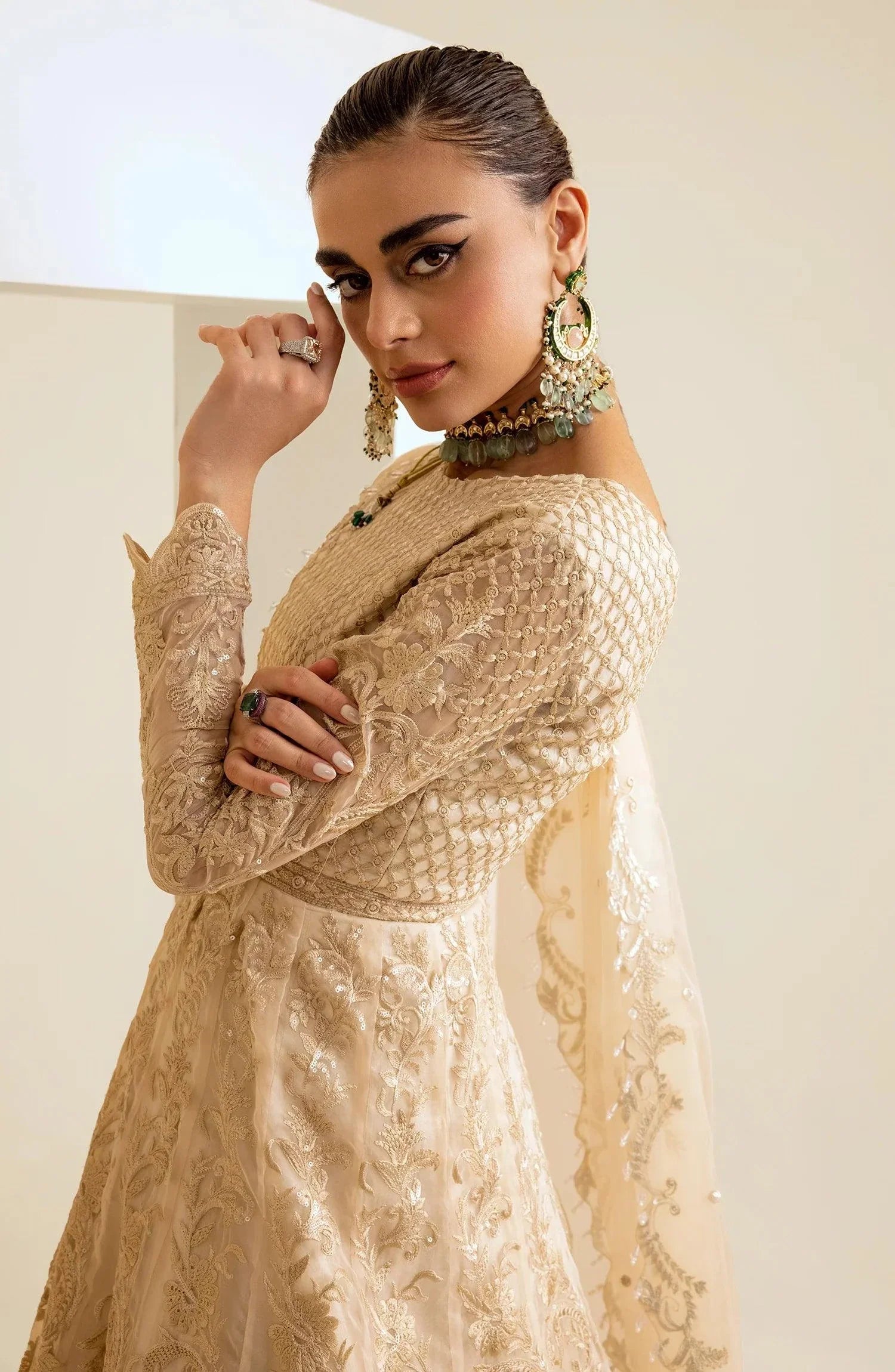 Maryum N Maria | The Brides 23 | Shroom (MS23-538) - Pakistani Clothes for women, in United Kingdom and United States