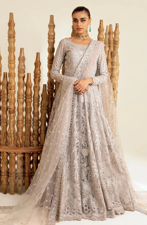 Maryum N Maria | The Brides 23 | Silver Thorn (MS23-535) - Hoorain Designer Wear - Pakistani Ladies Branded Stitched Clothes in United Kingdom, United states, CA and Australia
