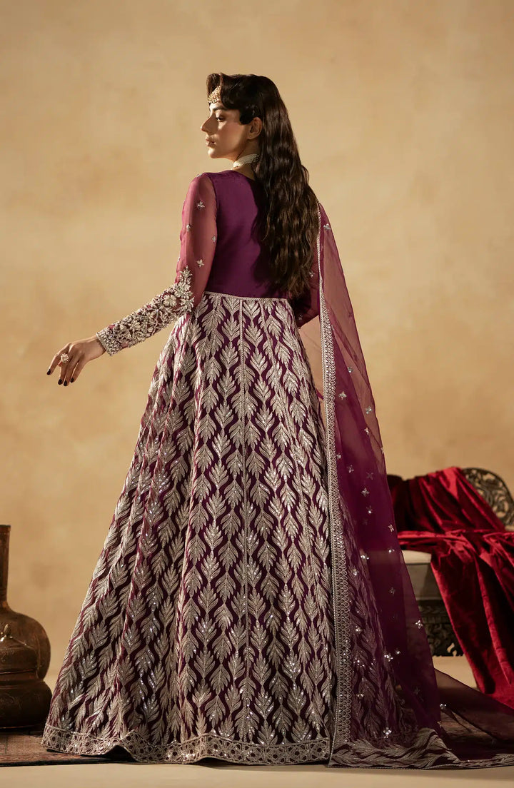Maryum N Maria | Zamani Beghum Formals 23 | Ametyst-(MW23-512) - Hoorain Designer Wear - Pakistani Ladies Branded Stitched Clothes in United Kingdom, United states, CA and Australia