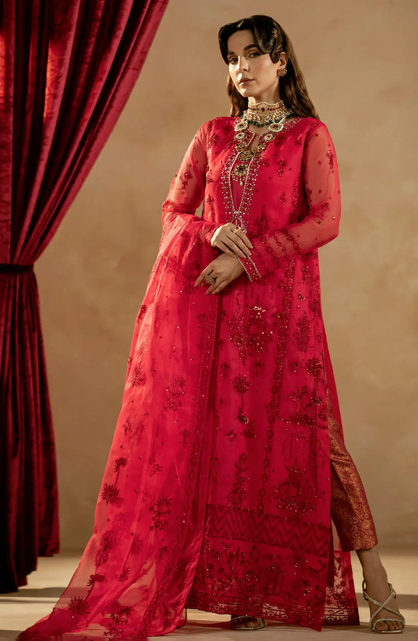 Maryum N Maria | Zamani Beghum Formals 23 | Tourmaline-(MW23-513) - Hoorain Designer Wear - Pakistani Ladies Branded Stitched Clothes in United Kingdom, United states, CA and Australia
