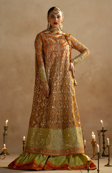 Maryum N Maria | Zamani Beghum Formals 23 | Citrine-(MW23-515) - Pakistani Clothes for women, in United Kingdom and United States