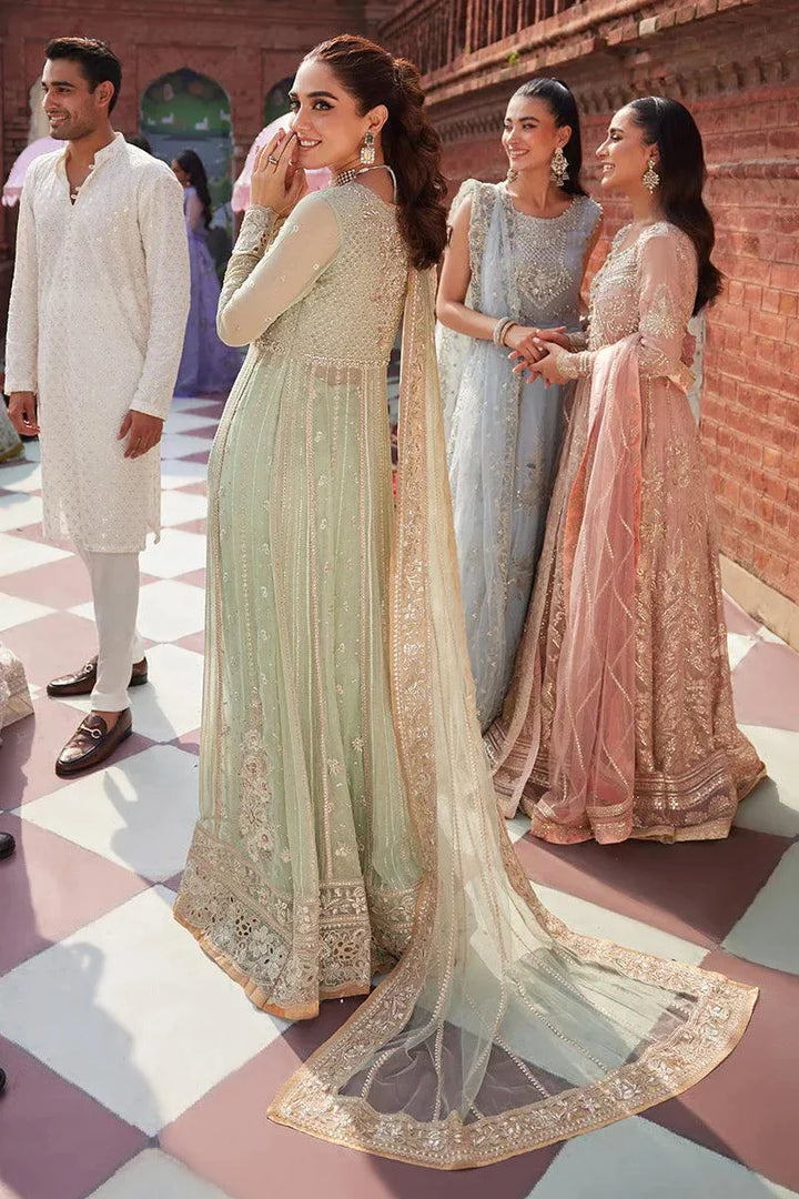 Mushq | Izhar Luxury Chiffon Collection 23 | Shahana - Hoorain Designer Wear - Pakistani Ladies Branded Stitched Clothes in United Kingdom, United states, CA and Australia
