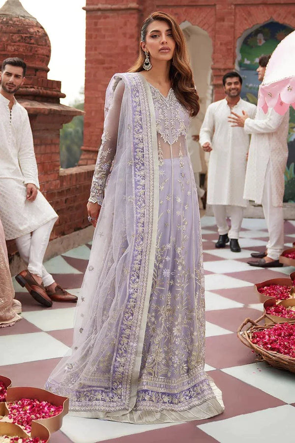 Mushq | Izhar Luxury Chiffon Collection 23 | Nureh - Hoorain Designer Wear - Pakistani Ladies Branded Stitched Clothes in United Kingdom, United states, CA and Australia