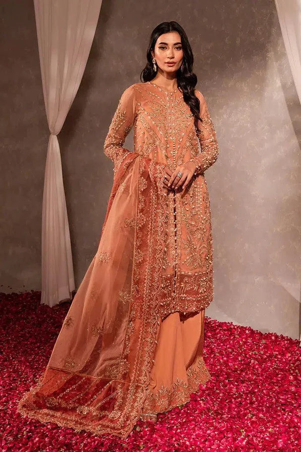 Maria Osama Khan | Dastaan Festive Formals 23 | Aarzoo - Hoorain Designer Wear - Pakistani Ladies Branded Stitched Clothes in United Kingdom, United states, CA and Australia