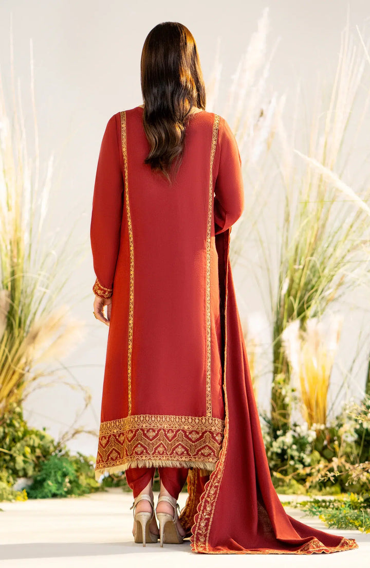 Maryum N Maria | Shehr Bano Winter 23 | HAESEL MW23558 - Hoorain Designer Wear - Pakistani Ladies Branded Stitched Clothes in United Kingdom, United states, CA and Australia