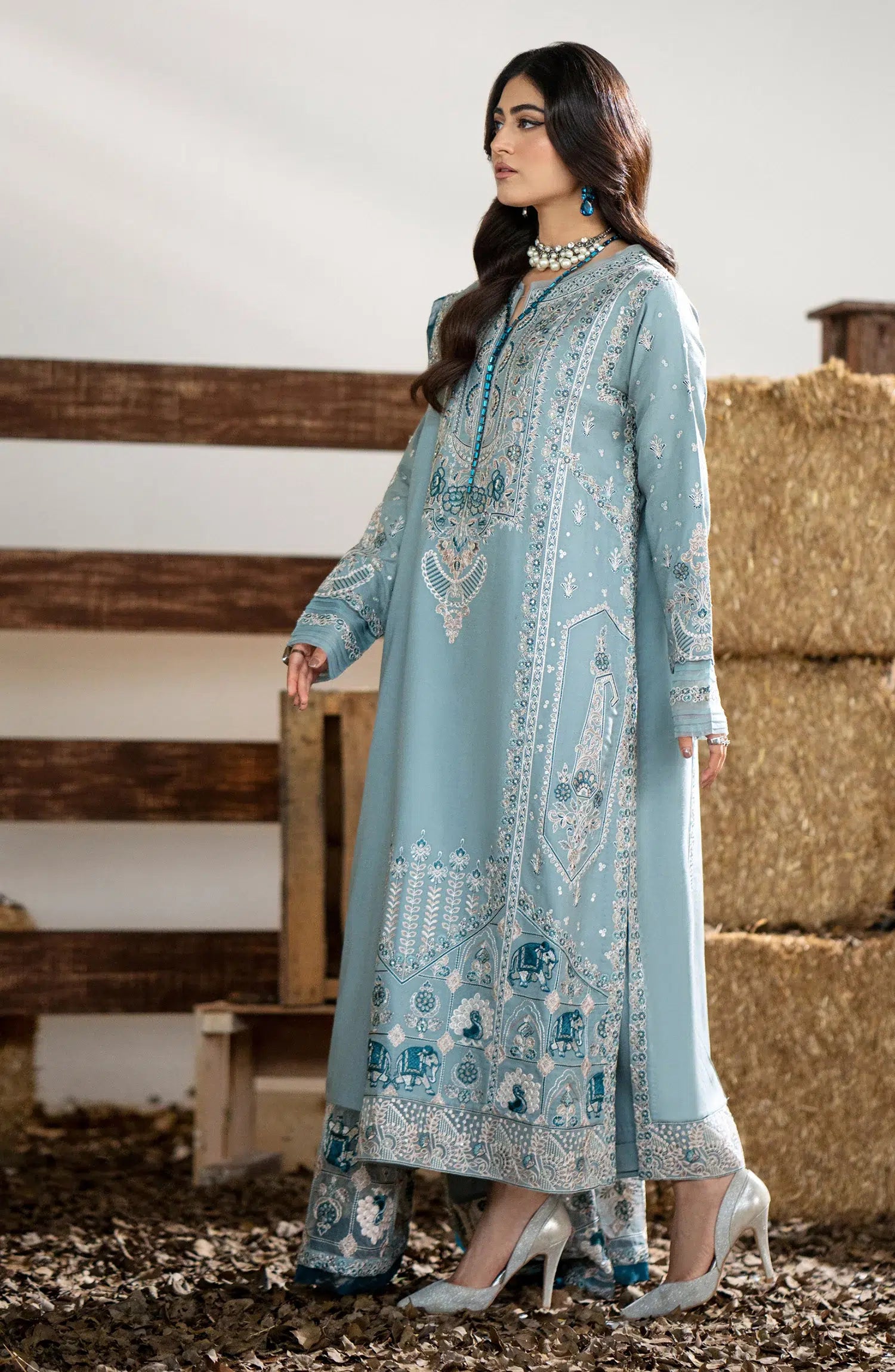 Maryum N Maria | Shehr Bano Winter 23 | PREET MW23557 - Pakistani Clothes for women, in United Kingdom and United States