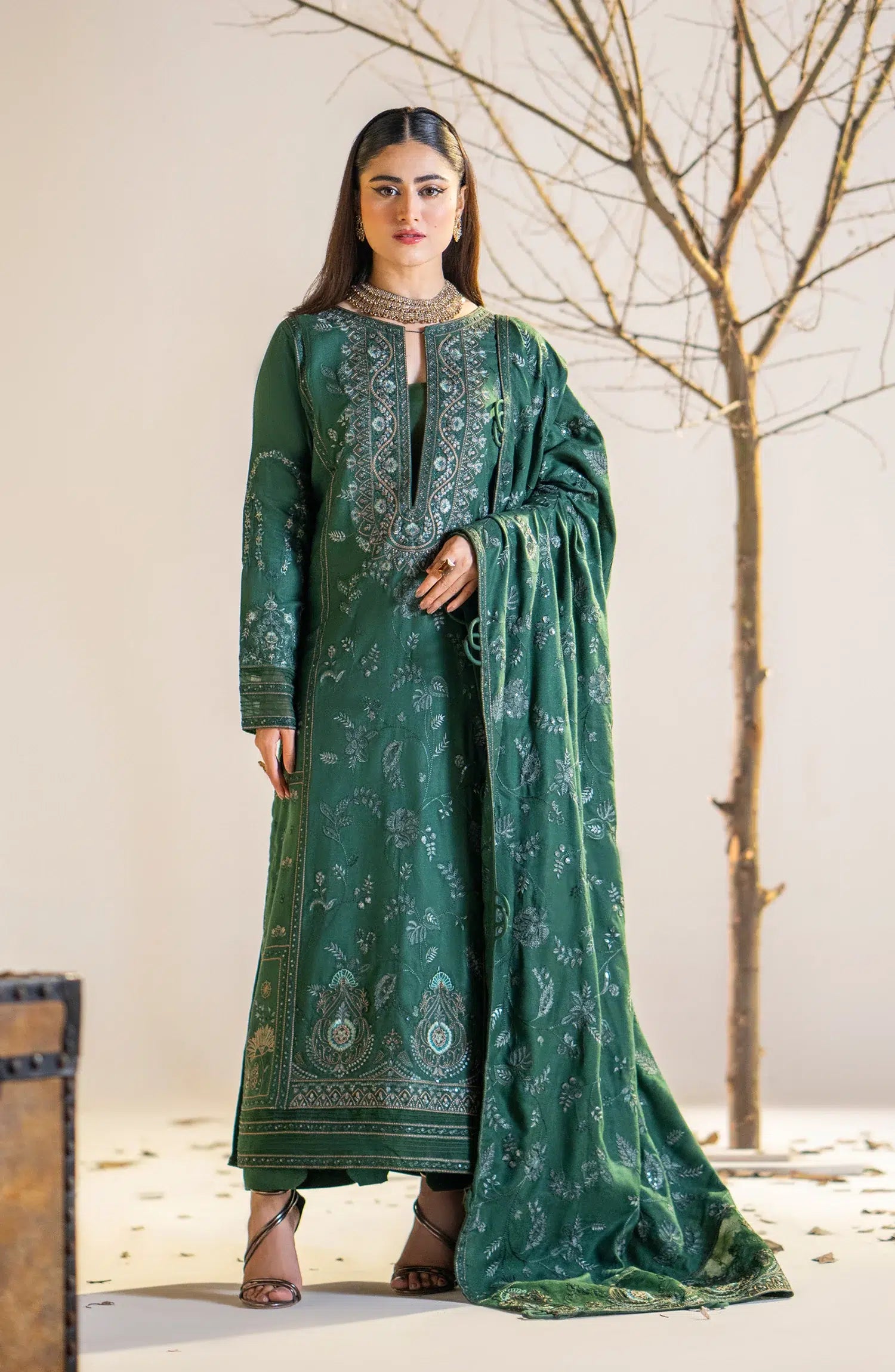 Maryum N Maria | Shehr Bano Winter 23 | JHEEL MW23563 - Pakistani Clothes for women, in United Kingdom and United States