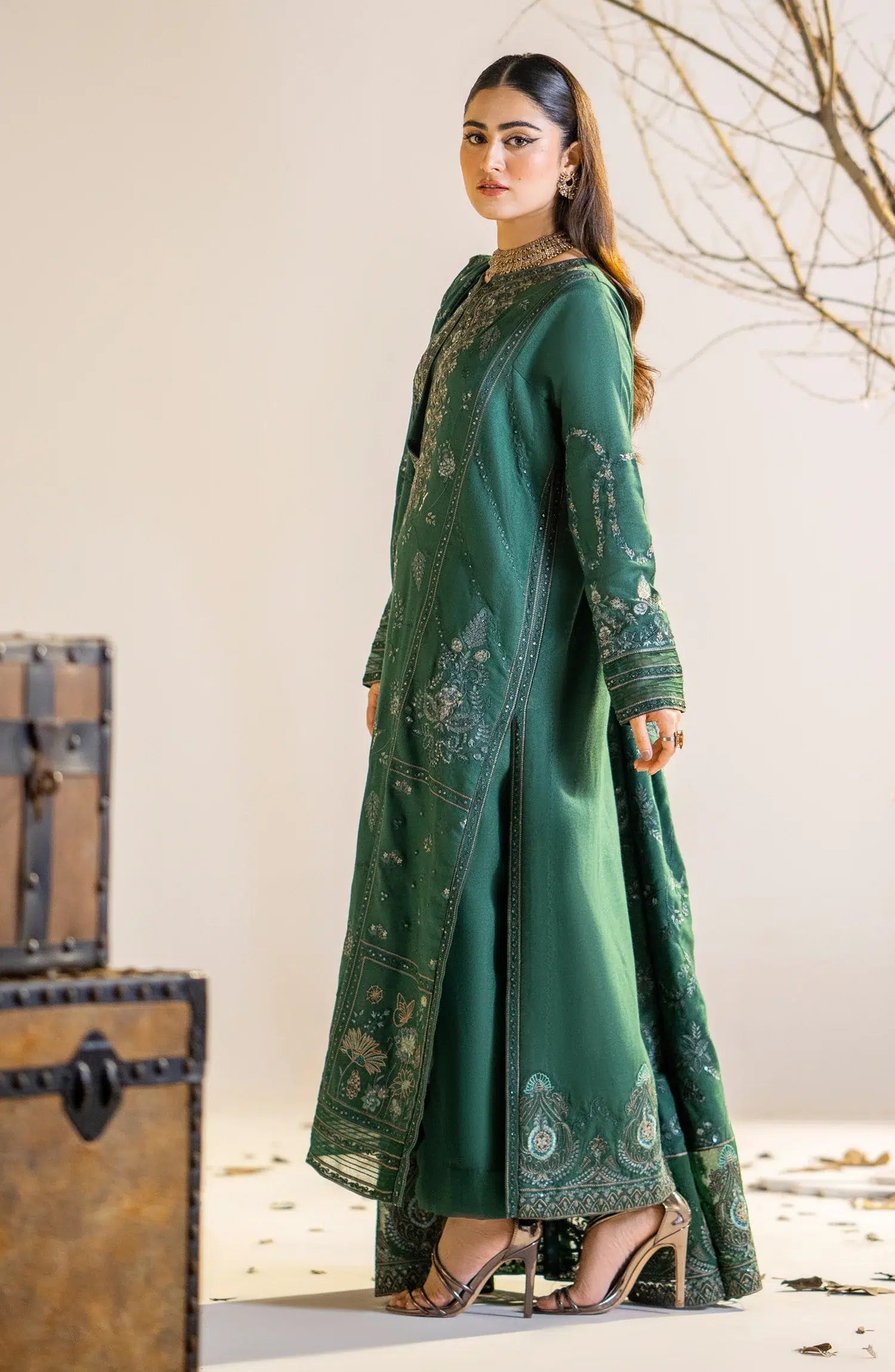 Maryum N Maria | Shehr Bano Winter 23 | JHEEL MW23563 - Pakistani Clothes for women, in United Kingdom and United States