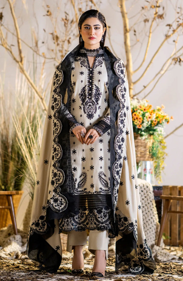 Maryum N Maria | Shehr Bano Winter 23 | SIMRAN MW23555 - Hoorain Designer Wear - Pakistani Ladies Branded Stitched Clothes in United Kingdom, United states, CA and Australia