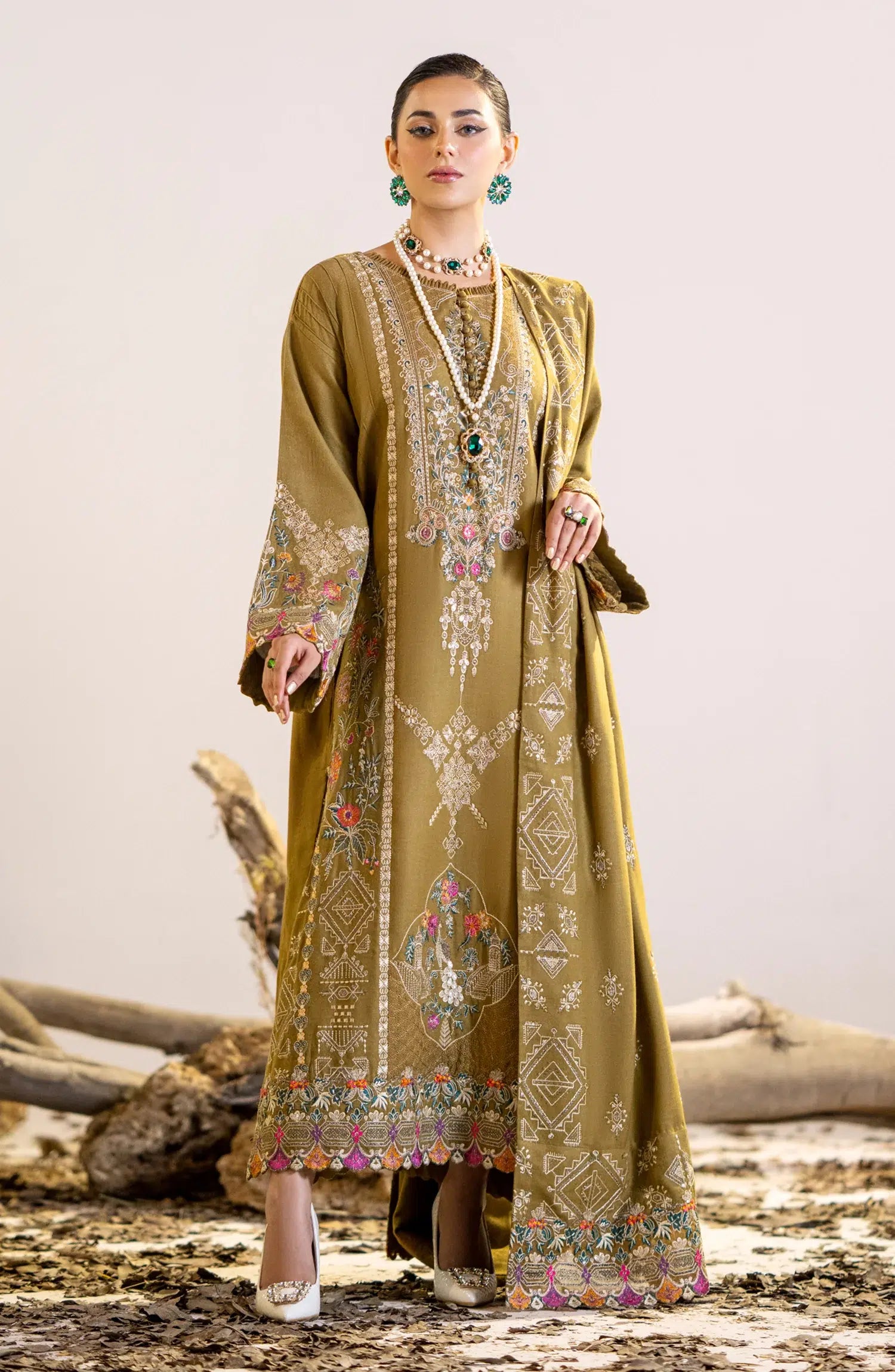 Maryum N Maria | Shehr Bano Winter 23 | HADIYAH MW23553 - Pakistani Clothes for women, in United Kingdom and United States