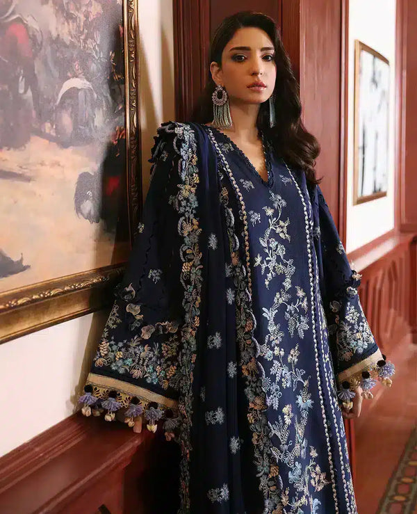 Republic Womenswear | Noemei Luxury Shawl 23 | NWU23-D2-A - Hoorain Designer Wear - Pakistani Ladies Branded Stitched Clothes in United Kingdom, United states, CA and Australia