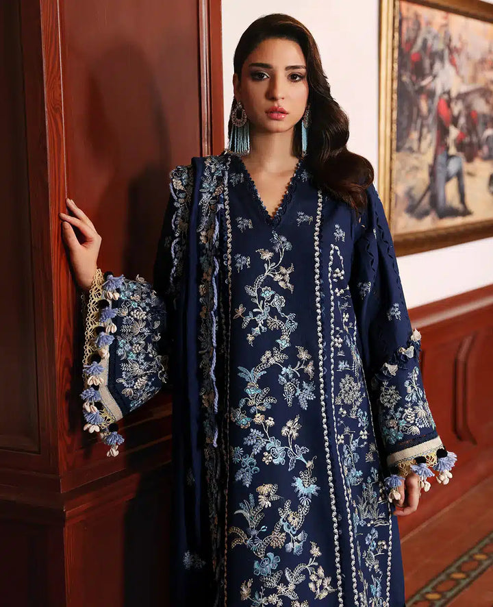 Republic Womenswear | Noemei Luxury Shawl 23 | NWU23-D2-A - Pakistani Clothes for women, in United Kingdom and United States