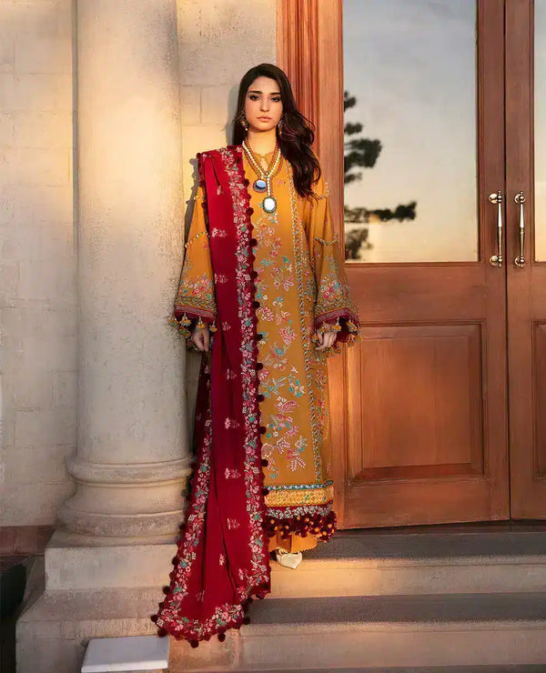 Republic Womenswear | Noemei Luxury Shawl 23 | NWU23-D2-B - Pakistani Clothes for women, in United Kingdom and United States