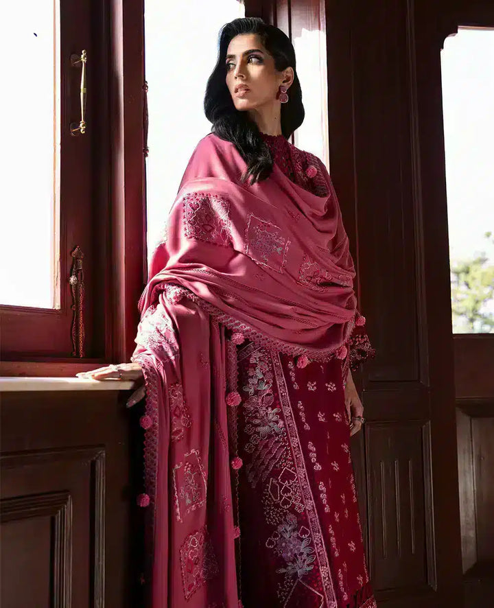Republic Womenswear | Noemei Luxury Shawl 23 | NWU23-D4-A - Hoorain Designer Wear - Pakistani Ladies Branded Stitched Clothes in United Kingdom, United states, CA and Australia