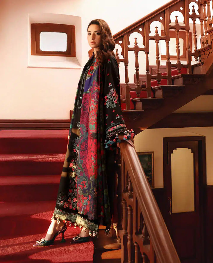 Republic Womenswear | Noemei Luxury Shawl 23 | NWU23-D6-A - Hoorain Designer Wear - Pakistani Ladies Branded Stitched Clothes in United Kingdom, United states, CA and Australia