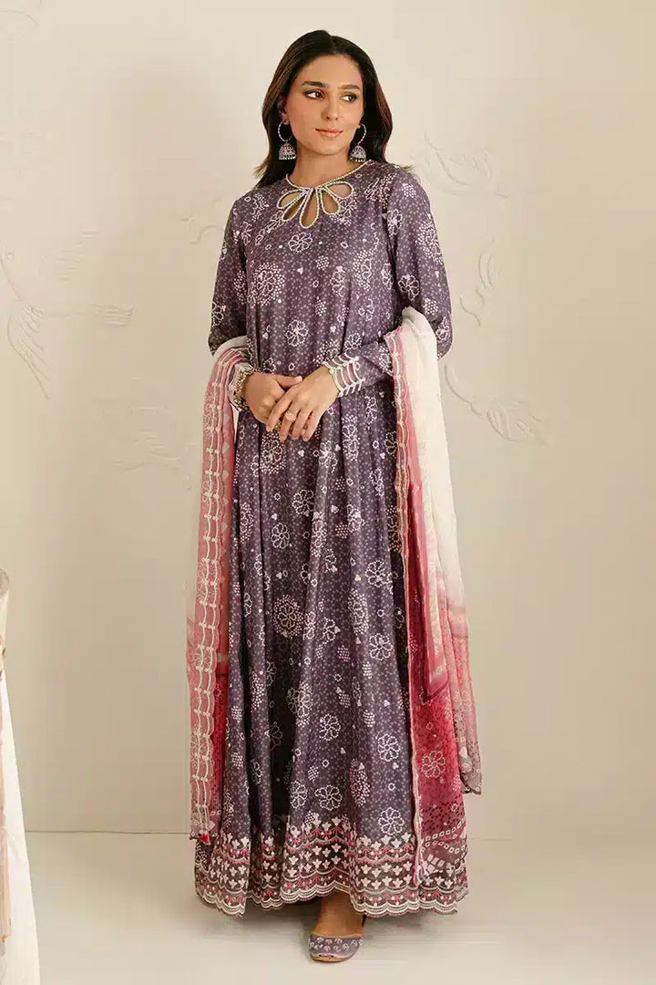 Cross Stitch | Wedding Festive 23 | Mistic Florid - Hoorain Designer Wear - Pakistani Designer Clothes for women, in United Kingdom, United states, CA and Australia