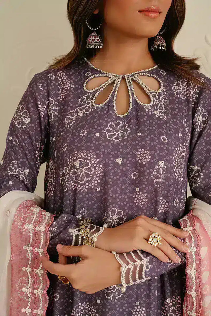 Cross Stitch | Wedding Festive 23 | Mistic Florid - Hoorain Designer Wear - Pakistani Designer Clothes for women, in United Kingdom, United states, CA and Australia