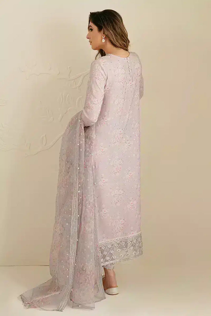 Cross Stitch | Wedding Festive 23 | LILAC BLOOM - Hoorain Designer Wear - Pakistani Ladies Branded Stitched Clothes in United Kingdom, United states, CA and Australia