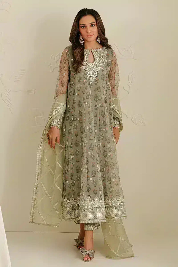 Cross Stitch | Wedding Festive 23 | RELIC FOSSIL - Hoorain Designer Wear - Pakistani Ladies Branded Stitched Clothes in United Kingdom, United states, CA and Australia