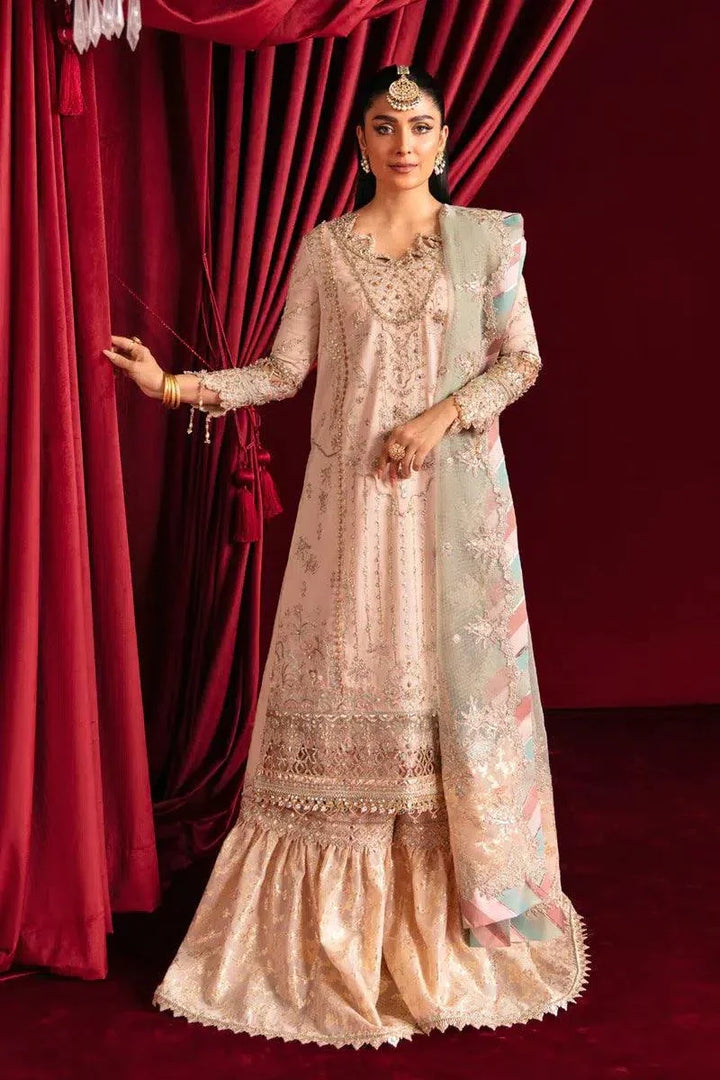 Qalamkar | Heer Ranjha 23 | HR-03 MEHER - Hoorain Designer Wear - Pakistani Designer Clothes for women, in United Kingdom, United states, CA and Australia