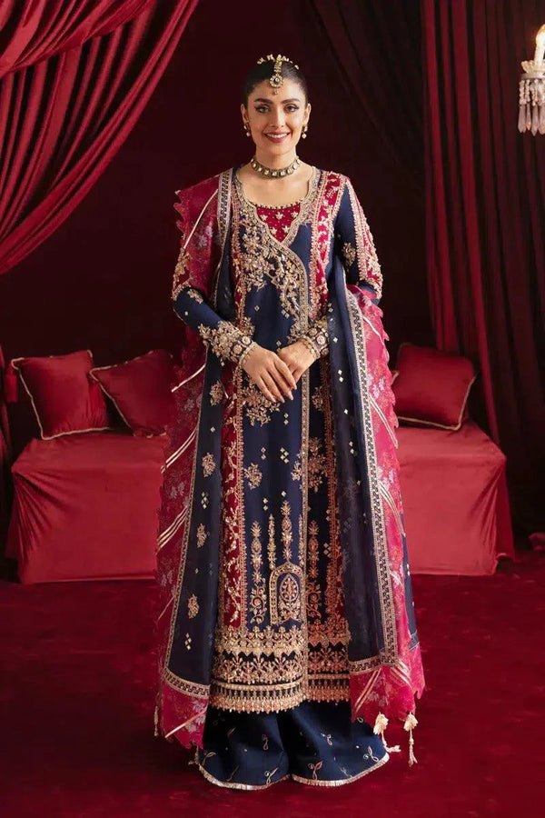 Qalamkar | Heer Ranjha 23 | HR-05 MEHARBANO - Hoorain Designer Wear - Pakistani Ladies Branded Stitched Clothes in United Kingdom, United states, CA and Australia