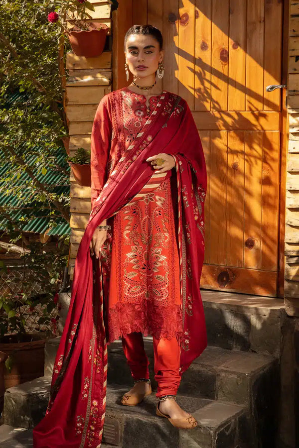 Rangrasiya | Premium Winter Collection 23 | Gul Bano - Hoorain Designer Wear - Pakistani Ladies Branded Stitched Clothes in United Kingdom, United states, CA and Australia