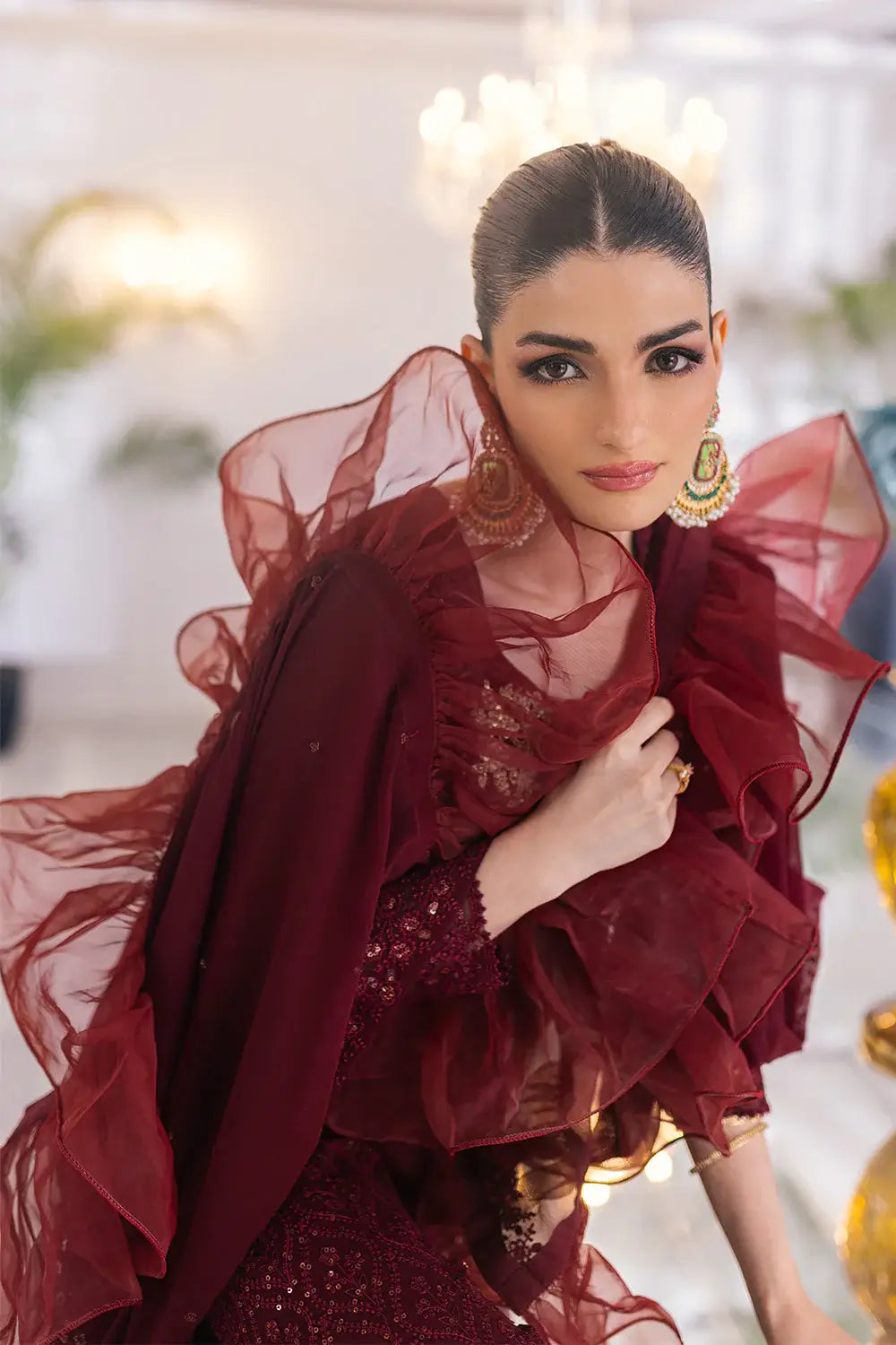 Azure | Embroidered Ensembles 23 | Ruby Vine - Pakistani Clothes for women, in United Kingdom and United States