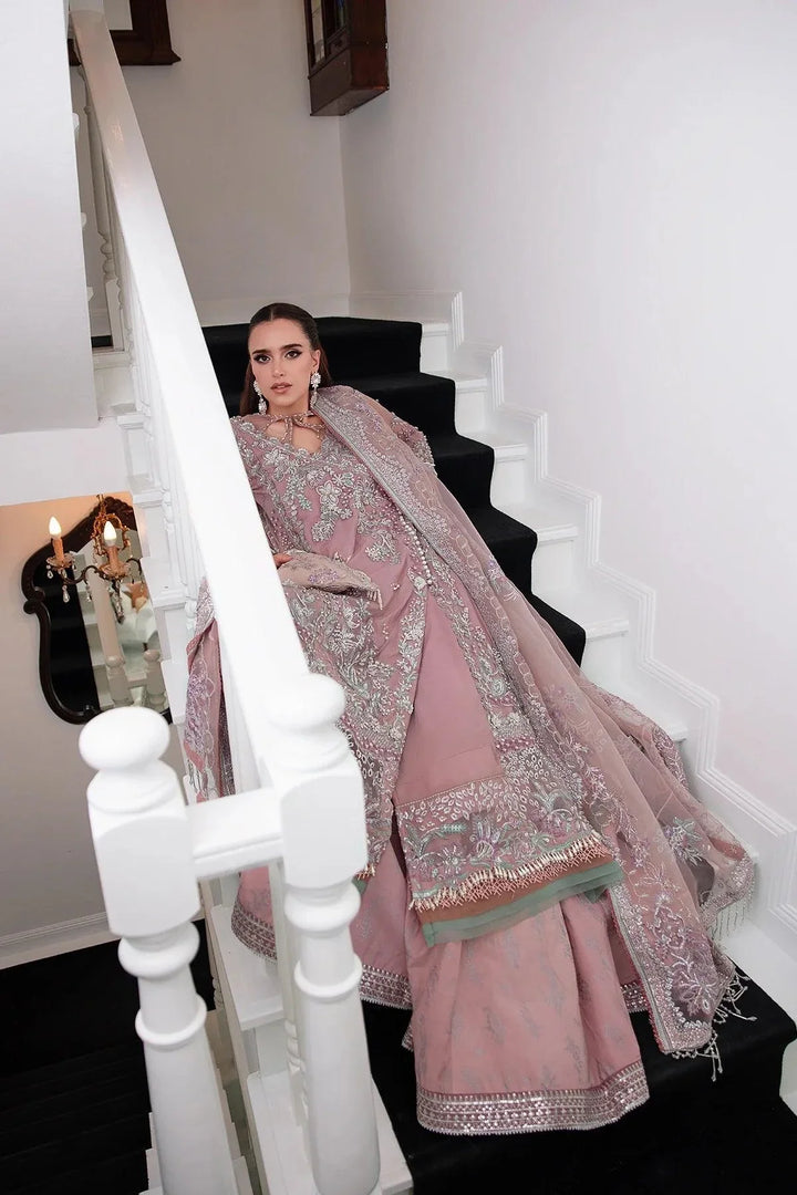 AJR Couture | Alif Luxury Wedding Formals 23 | Violet - Hoorain Designer Wear - Pakistani Ladies Branded Stitched Clothes in United Kingdom, United states, CA and Australia