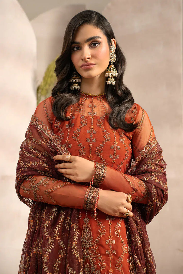 Zarif | Naqsh Festive Formals 23 | ZRN 02 AMARAH - Hoorain Designer Wear - Pakistani Ladies Branded Stitched Clothes in United Kingdom, United states, CA and Australia
