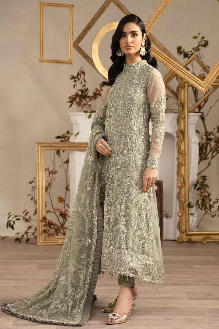 Zarif | Naqsh Festive Formals 23 | ZRN 05 PEARLY - Hoorain Designer Wear - Pakistani Ladies Branded Stitched Clothes in United Kingdom, United states, CA and Australia