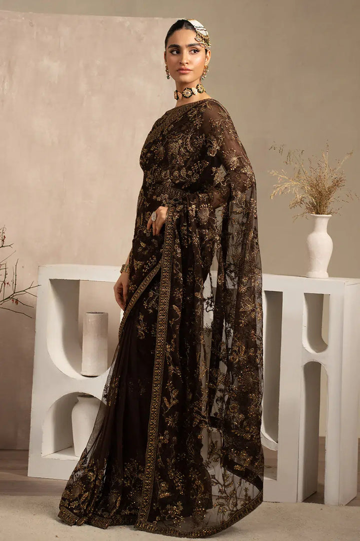Zarif | Naqsh Festive Formals 23 | ZRN 01 SIYAH - Hoorain Designer Wear - Pakistani Ladies Branded Stitched Clothes in United Kingdom, United states, CA and Australia