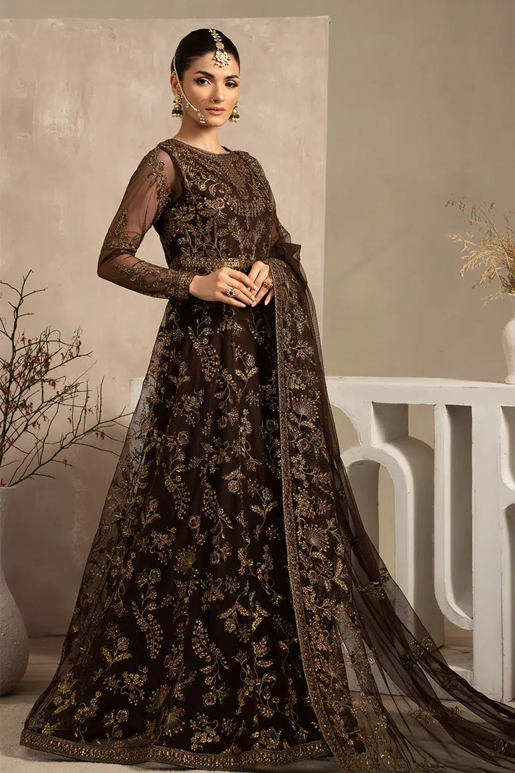 Zarif | Naqsh Festive Formals 23 | ZRN 01 SIYAH - Pakistani Clothes for women, in United Kingdom and United States