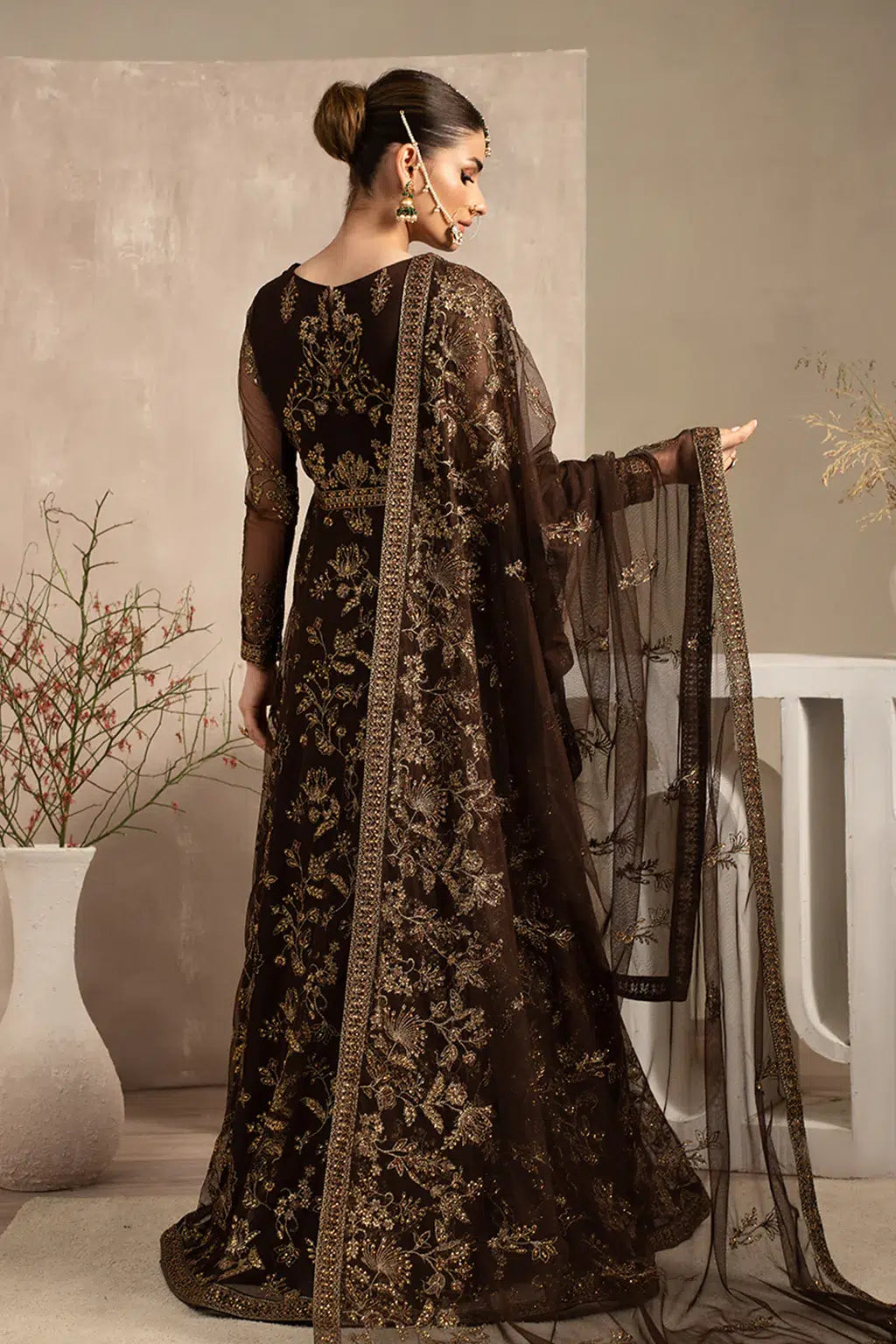 Zarif | Naqsh Festive Formals 23 | ZRN 01 SIYAH - Pakistani Clothes for women, in United Kingdom and United States