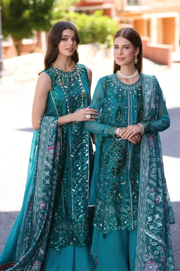 Noor by Saadia Asad | Chiffon Formals 23 | D8-Zarish - Pakistani Clothes for women, in United Kingdom and United States