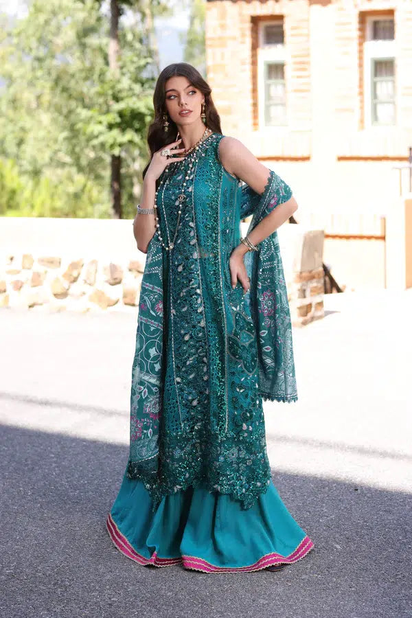 Noor by Saadia Asad | Chiffon Formals 23 | D8-Zarish - Pakistani Clothes for women, in United Kingdom and United States