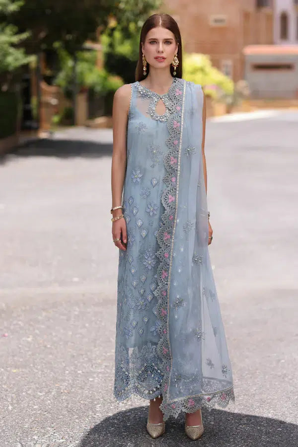 Noor by Saadia Asad | Chiffon Formals 23 | D1-Laira - Hoorain Designer Wear - Pakistani Ladies Branded Stitched Clothes in United Kingdom, United states, CA and Australia