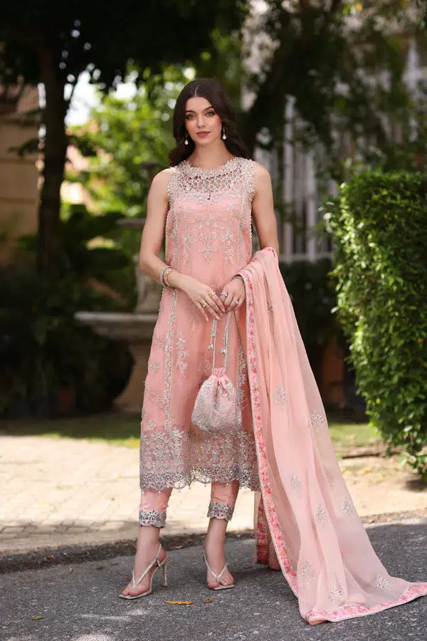 Noor by Saadia Asad | Chiffon Formals 23 | D2-Ekai - Hoorain Designer Wear - Pakistani Ladies Branded Stitched Clothes in United Kingdom, United states, CA and Australia