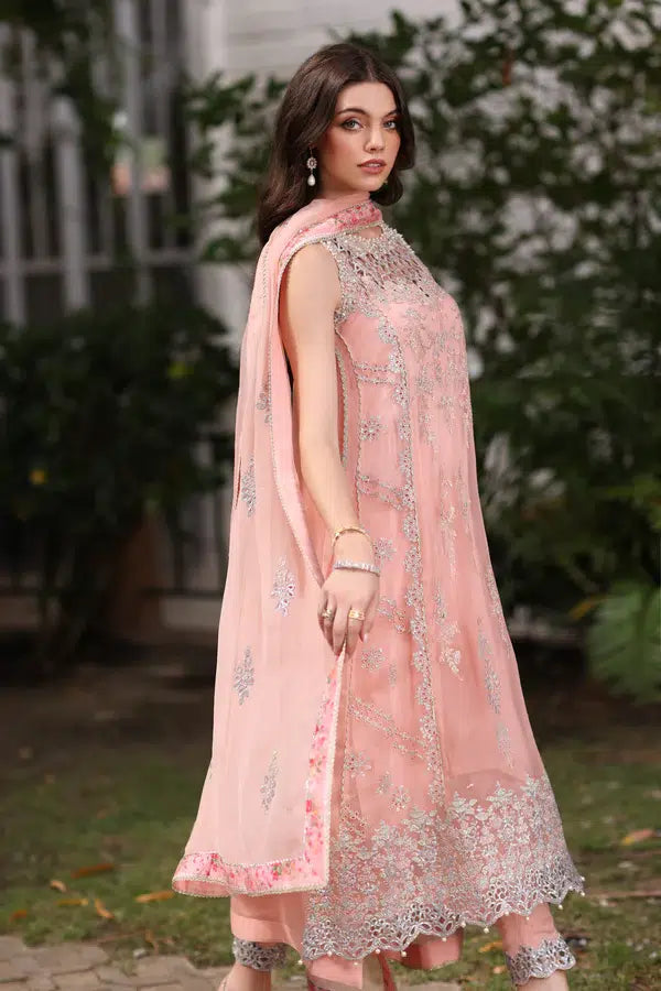 Noor by Saadia Asad | Chiffon Formals 23 | D2-Ekai - Hoorain Designer Wear - Pakistani Designer Clothes for women, in United Kingdom, United states, CA and Australia