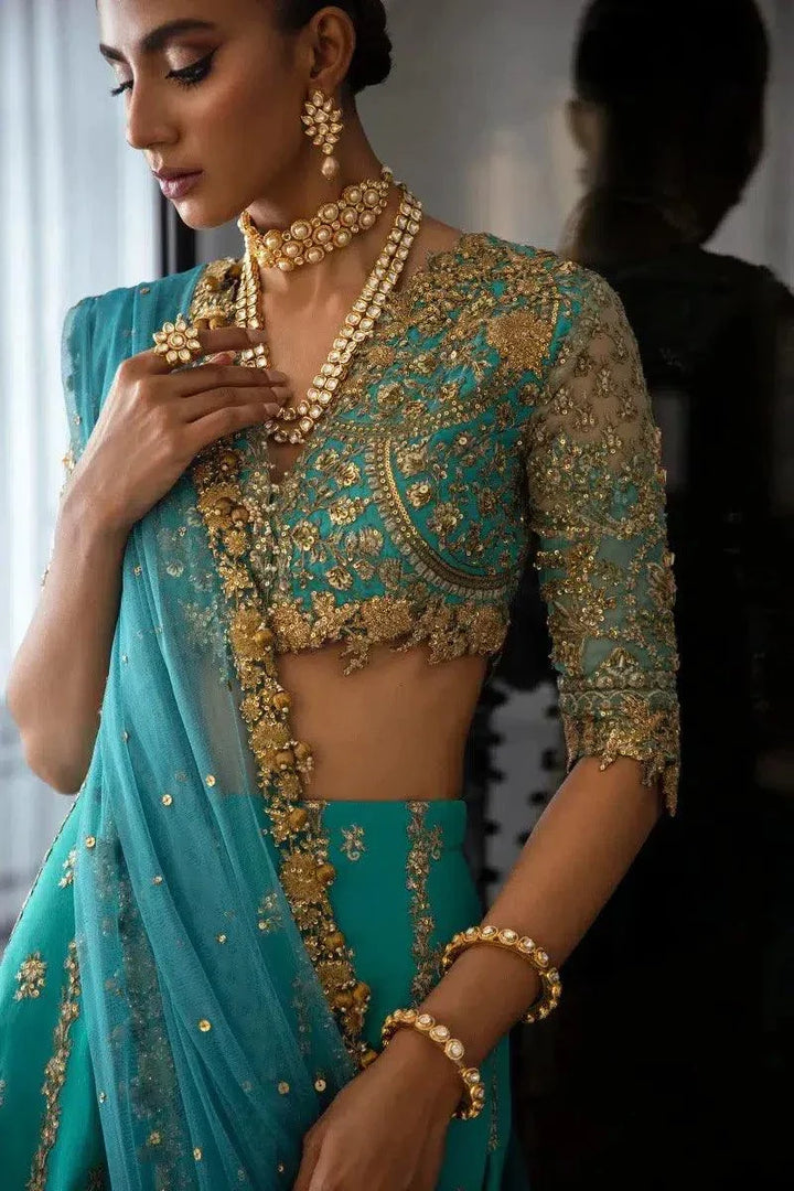 Sana Safinaz | Nura Festive 2023 | N232-002-CT - Hoorain Designer Wear - Pakistani Ladies Branded Stitched Clothes in United Kingdom, United states, CA and Australia