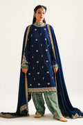 Zara ShahJahan | Winter Shawl 23 | WS23-D1 - Pakistani Clothes for women, in United Kingdom and United States