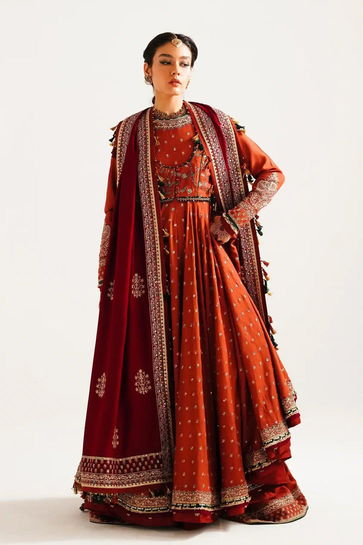 Zara ShahJahan | Winter Shawl 23 | WS23-D4 - Hoorain Designer Wear - Pakistani Ladies Branded Stitched Clothes in United Kingdom, United states, CA and Australia