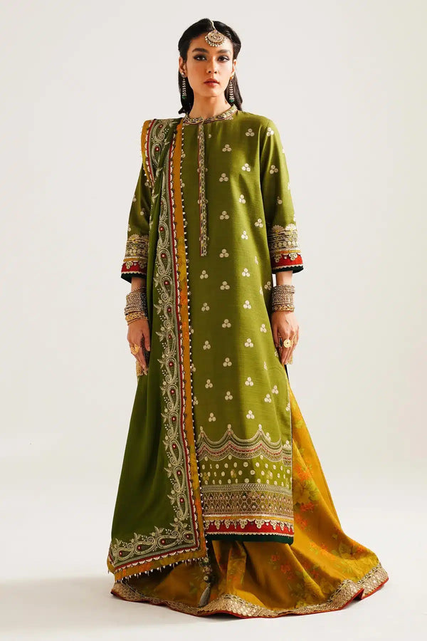 Zara ShahJahan | Winter Shawl 23 | WS23-D6 - Hoorain Designer Wear - Pakistani Ladies Branded Stitched Clothes in United Kingdom, United states, CA and Australia