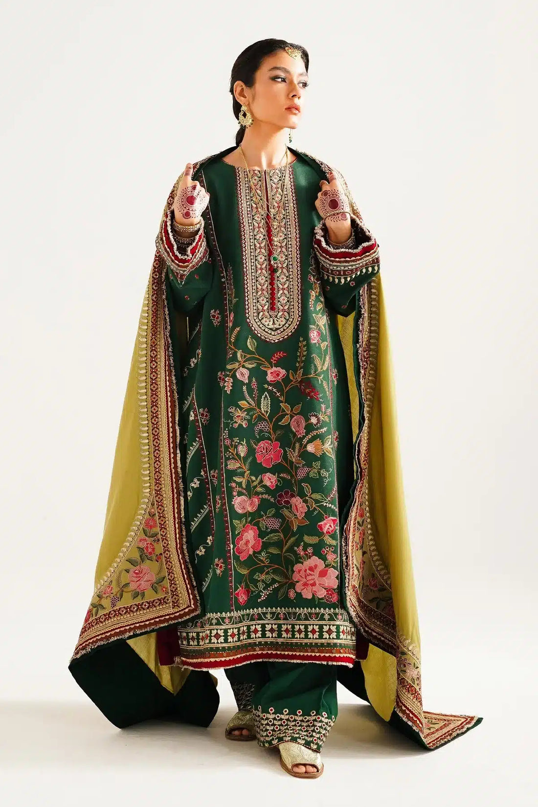 Zara ShahJahan | Winter Shawl 23 | WS23-D7 - Pakistani Clothes for women, in United Kingdom and United States