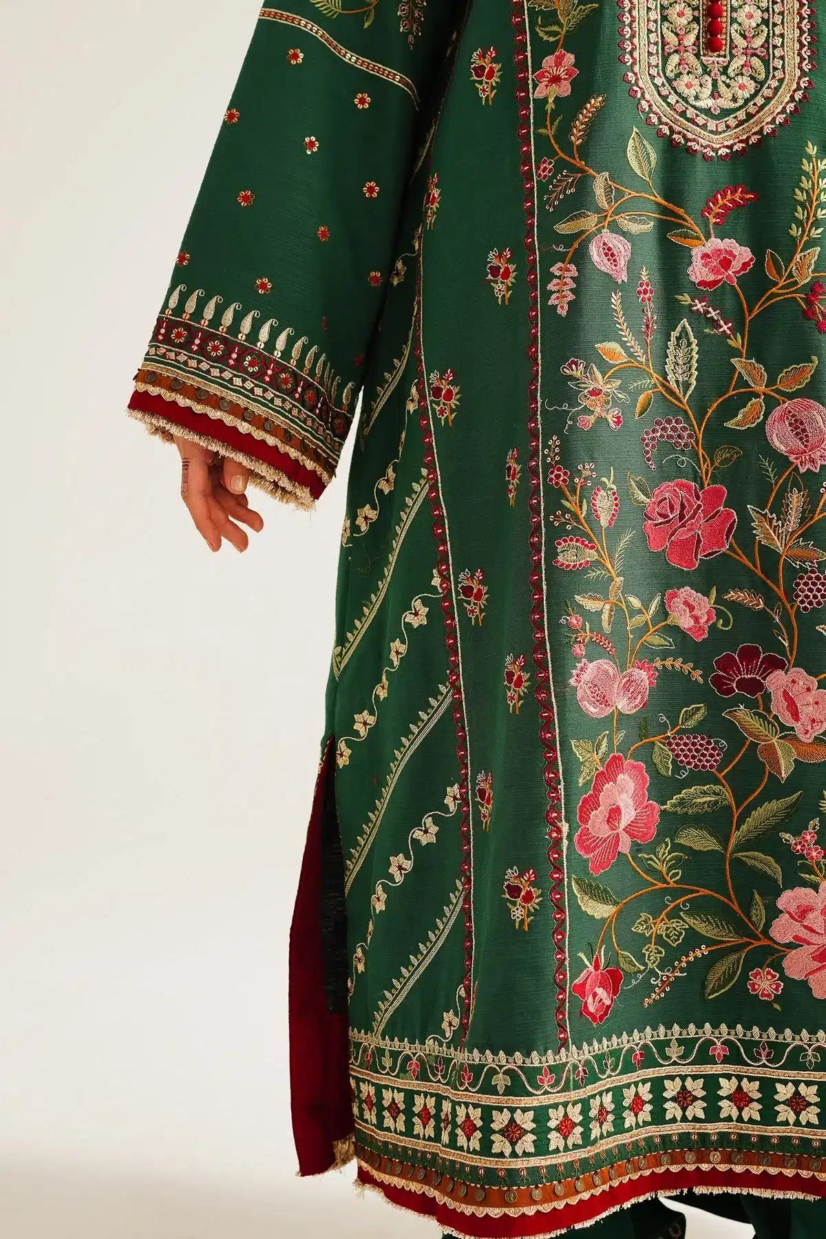 Zara ShahJahan | Winter Shawl 23 | WS23-D7 - Pakistani Clothes for women, in United Kingdom and United States