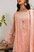 Maryum N Maria | Sorina Luxury Chiffon 23 | Peach Parfait (MW23-505) - Pakistani Clothes for women, in United Kingdom and United States