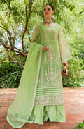 Maryum N Maria | Sorina Luxury Chiffon 23 | Lilly Green (MW23-506) - Pakistani Clothes for women, in United Kingdom and United States